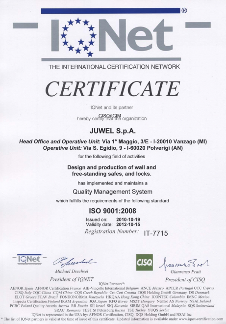 Сейф для офиса Juwel 4453